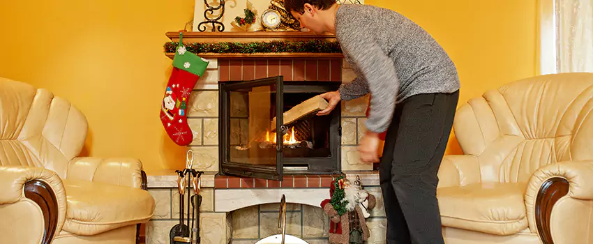 Gas to Wood-Burning Fireplace Conversion Services in University Place, Washington
