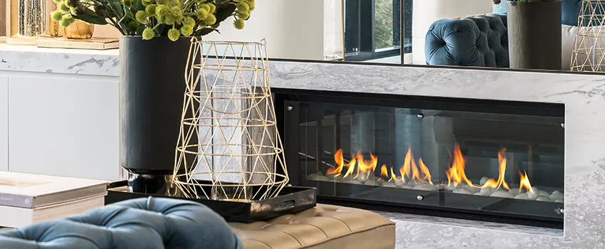Custom Fireplace Crystals in University Place, Washington