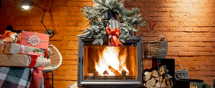Travis Industries Linear Gas Fireplace Installation in University Place, Washington