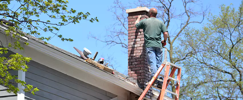Vinyl and PVC Chimney Flashing Installation in University Place, WA