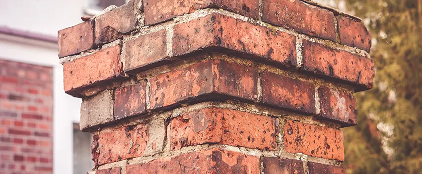 Cracked Chimney Bricks Repair Cost in University Place, Washington