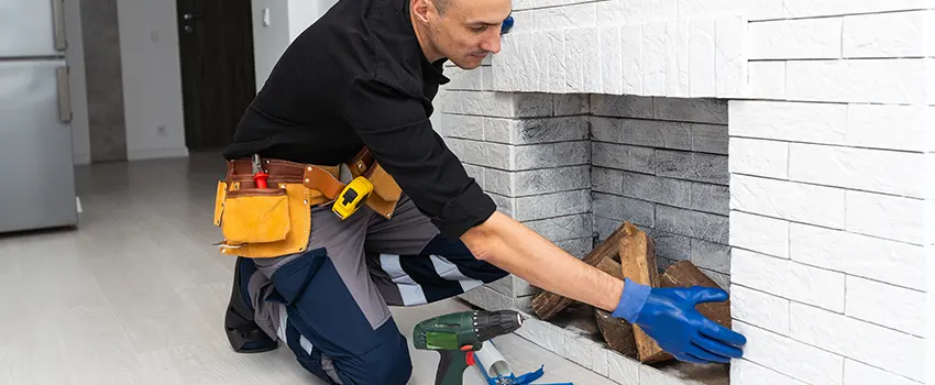 Fireplace Damaged Damper Frame Repair Services in University Place, Washington