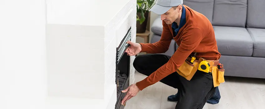 Cost of Fireplace Door Installation Service in University Place, Washington