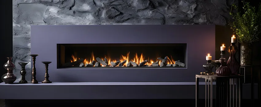 Ember Bed for Ventless Gas Fireplace in University Place, WA